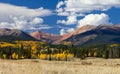 Colorado Rocky Mountains in Fall Royalty Free Stock Photo