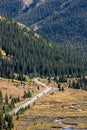 Colorado rocky mountains - independence pass Royalty Free Stock Photo