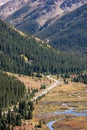 Colorado rocky mountains - independence pass Royalty Free Stock Photo