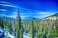 Colorado rocky mountains near monarch pass