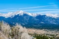 Colorado rocky mountains vista views Royalty Free Stock Photo