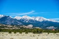 Colorado rocky mountains vista views Royalty Free Stock Photo