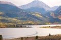 Colorado's Twin Lakes and Mountain Range