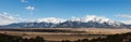 Colorado Scenic Beauty - Panoramic of the Collegiate Mountain Range