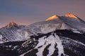 Colorado Scenic Beauty - Sunrise in Breckenridge, Colorado Royalty Free Stock Photo