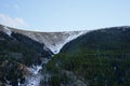 Colorado snow mountain Royalty Free Stock Photo