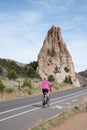 Colorado springs garden of the gods bicycle cyclists adventure travel photography Royalty Free Stock Photo