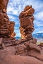 Colorado springs garden of the gods rocky mountains adventure travel photography Royalty Free Stock Photo