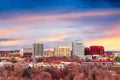 Colorado Springs, Colorado, USA Downtown City Skyline Royalty Free Stock Photo