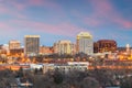 Colorado Springs, Colorado, USA downtown city skyline Royalty Free Stock Photo