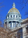 Colorado State Capitol Building, home of the General Assembly, Denver. Royalty Free Stock Photo