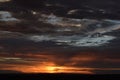 Colorado sunset heavy sky