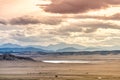 Colorado Valley Sunset - Mountains