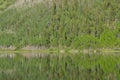 Colorado Wilderness Lake Reflection Royalty Free Stock Photo