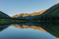 Colorado Wilderness Lake Reflection Royalty Free Stock Photo