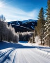 Colorado Winter Landscape Royalty Free Stock Photo