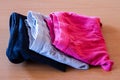 Colorated underwear Royalty Free Stock Photo