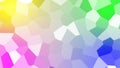 Colordul color low poly background effect Royalty Free Stock Photo