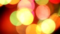 Colored Abstract Blurred Light Background in the night. ÃÂ¡lub circular bokeh lights Festive