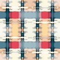 Colored abstract seamless pattern in graffiti style. Quality vector illustration for your design Royalty Free Stock Photo