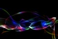 Colored abstract smoke Royalty Free Stock Photo