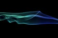 Colored abstract smoke Royalty Free Stock Photo