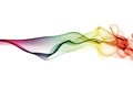Colored abstract smoke Royalty Free Stock Photo