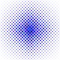 Colored square pattern background - geometric vector illustration from diagonal squares in blue tones Royalty Free Stock Photo