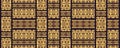 Colored African fabric â Seamless pattern, geometric design