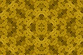 Colored African fabric - Seamless and textured pattern, geometric design, illustration