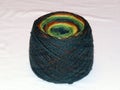 Colored ball of yarn for knitting. Skein of yarn