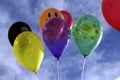 Colored ballons Royalty Free Stock Photo