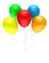 Colored ballons Royalty Free Stock Photo
