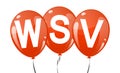 colored balloons with text WSV