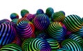 Colored balls Royalty Free Stock Photo