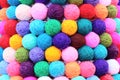 Colored balls of yarn thread Royalty Free Stock Photo