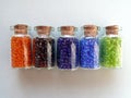 Colored beads