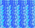 Blue abstract geometric background consisting of a set of triangles