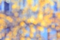 Colored blurred autumn background