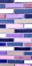 Colored brick wall background Royalty Free Stock Photo