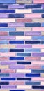 Colored brick wall background Royalty Free Stock Photo