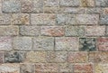 Colored brick wall background, texture