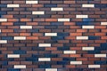 Colored brick wall pattern texture backdrop wallpaper Royalty Free Stock Photo