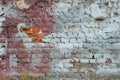 Colored brick wall Royalty Free Stock Photo