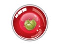 Colored button icon Royalty Free Stock Photo