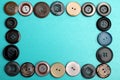 Colored buttons Royalty Free Stock Photo