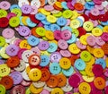 Set of colorful buttons Royalty Free Stock Photo