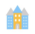 Colored castle icon