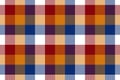 Colored check seamless fabric texture