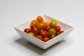 Bowl with Cherry Tomato. Isolated